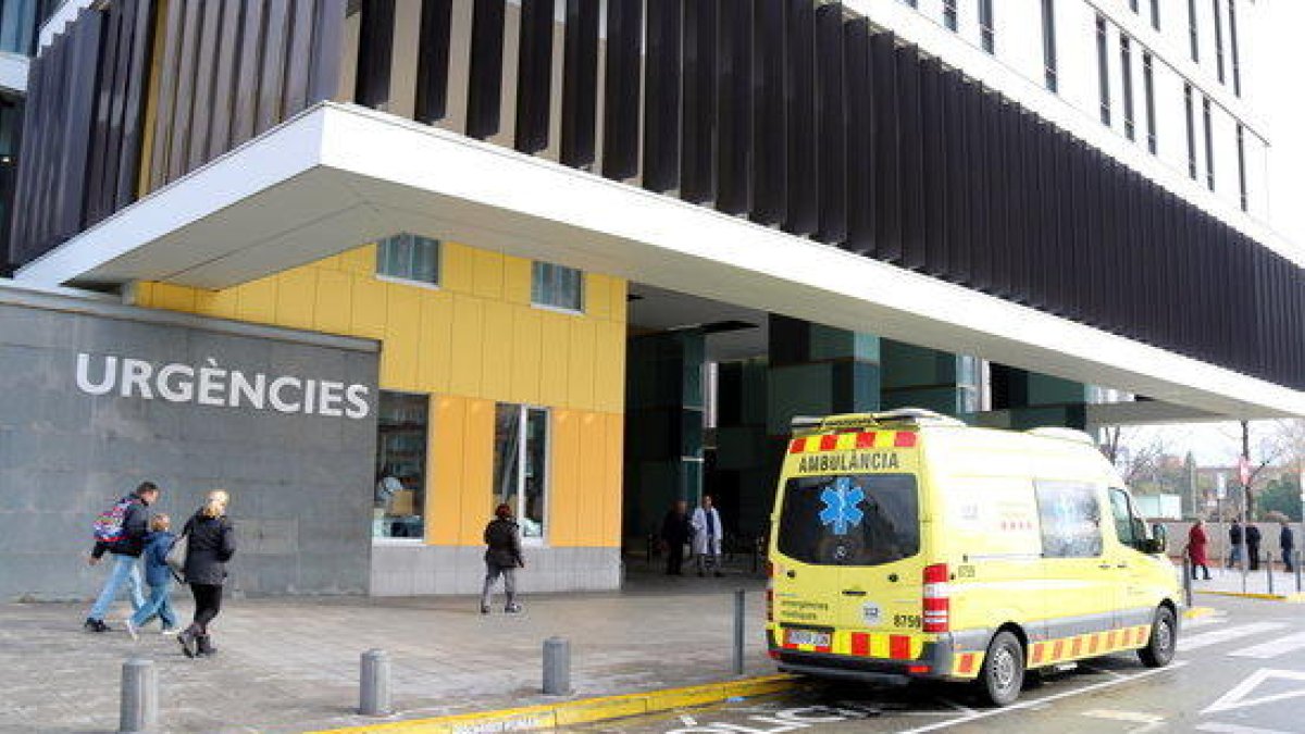 Imagen del acceso al servicio de urgencias del Hospital Parc Taulí de Sabadell.