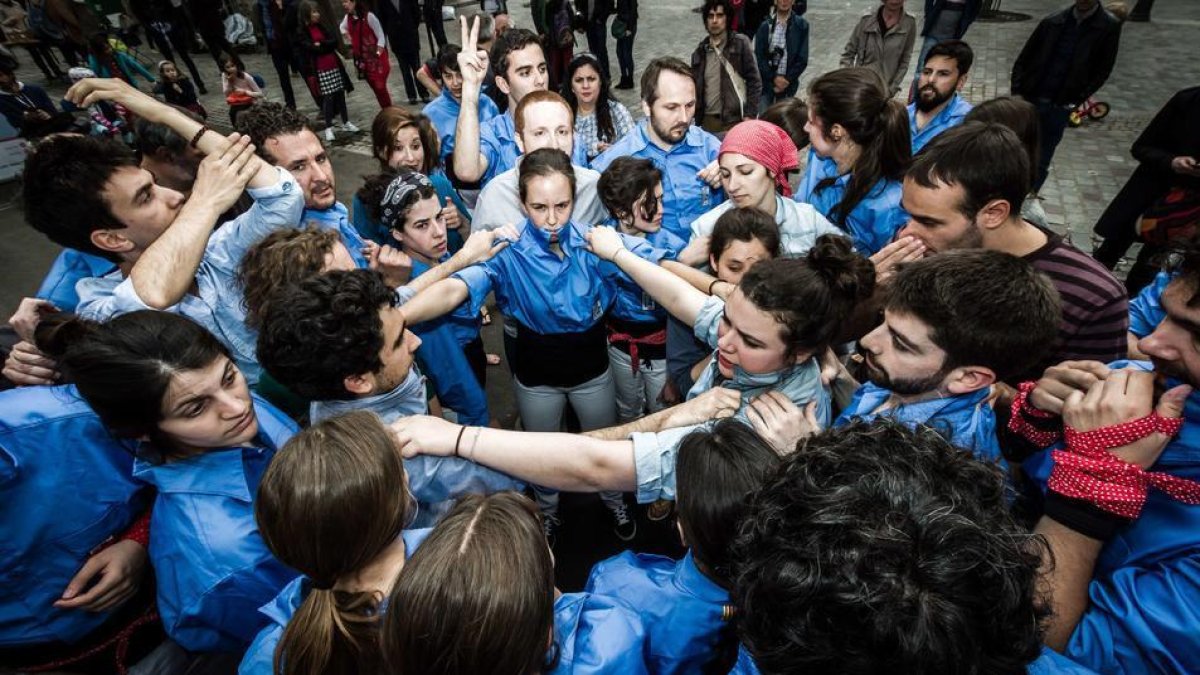 Els Castellers de París participaran a la Diada Internacional del 6 d'octubre a la plaça de la Font.