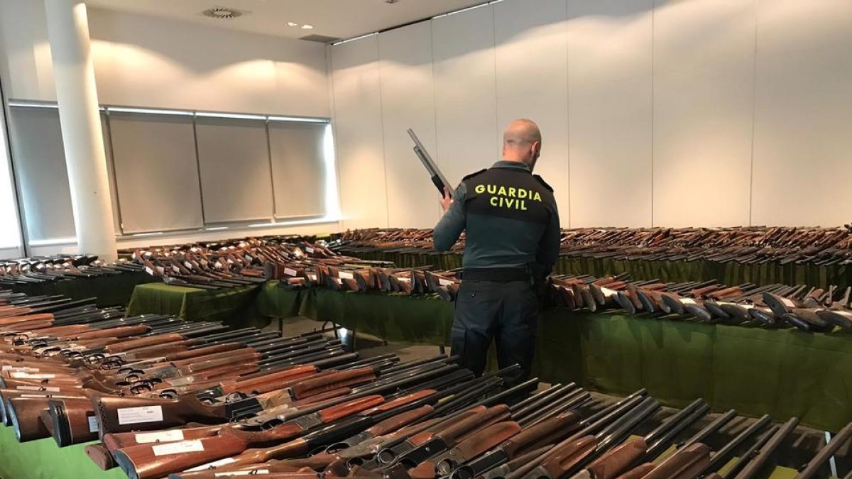 Les armes estaran exposades de l'11 al 15 de març a la Comandancia.