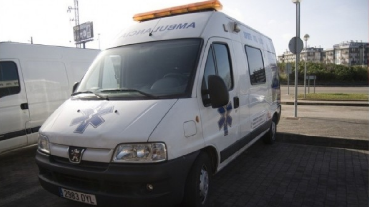 Imagen de archivo de una ambulancia de Jaén.