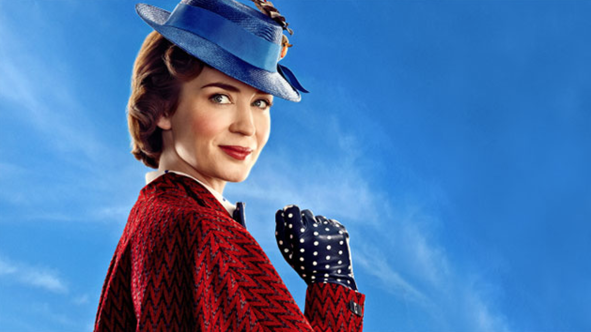 Emily Blunt interpreta a Mary Poppins.