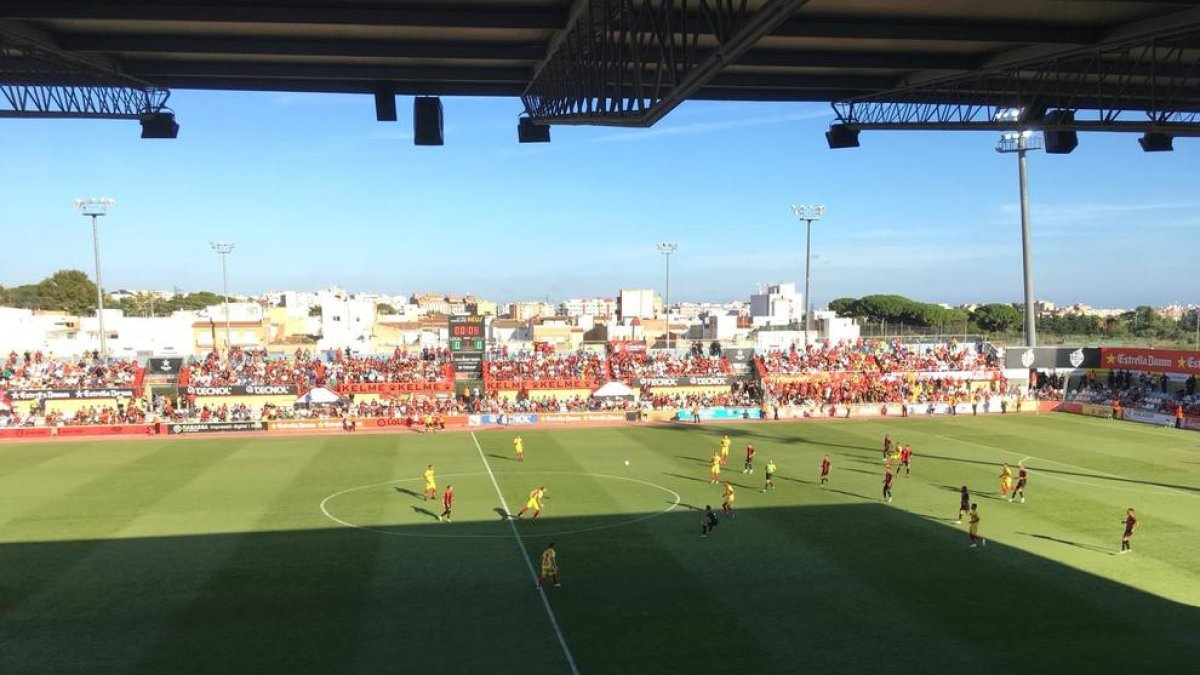 El inicio del partido