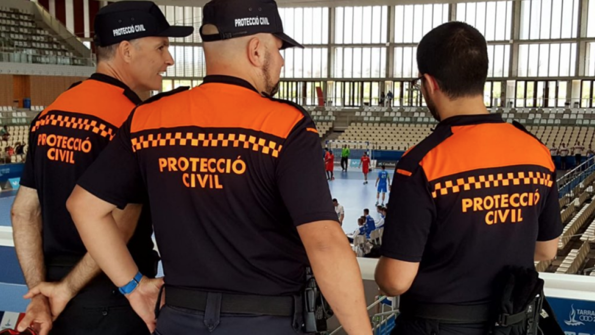 Imatge d'arxiu d'agents de Protecció Civil de Tarragona.