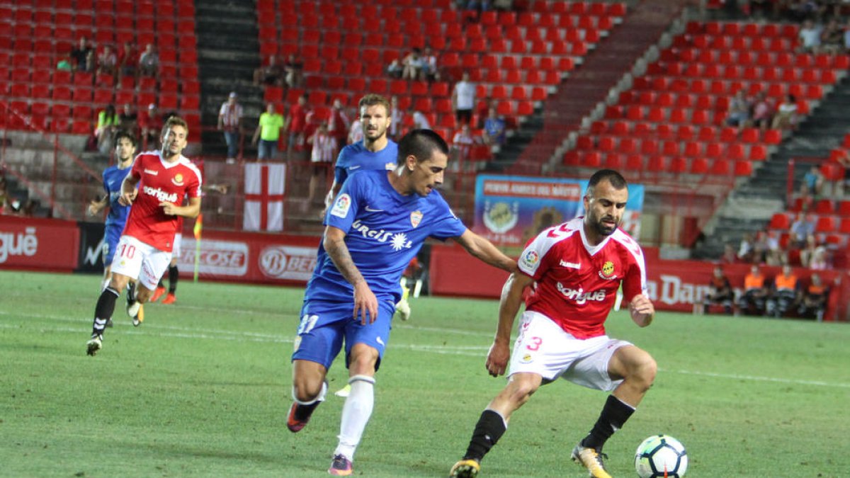 El Nàstic-Almería de la pasada temporada se disputó el 20 de agosto y acabó con victoria visitante por 0-1