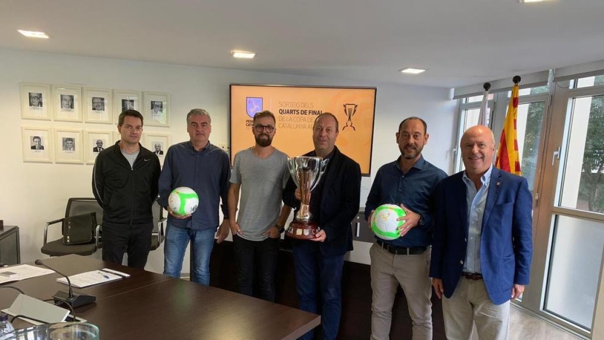 El sorteig dels quarts de final de Copa Catalunya s'ha celebrat aquest divendres a la seu de la Federació.