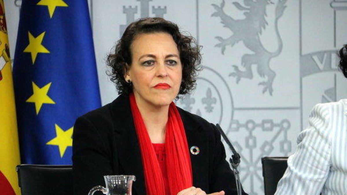 La ministra de Treball, Seguretat Social i Migracions, Magdalena Valerio.