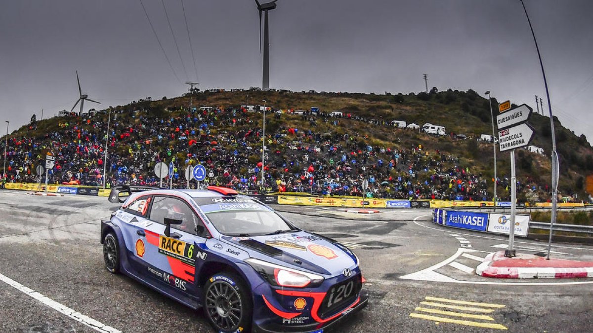 El pilot de Hyundai, Dani Sordo ha finalitzat cinquè aquest RallyRACC