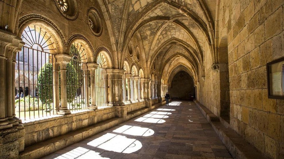 El claustre de la Catedral de Tarragona.