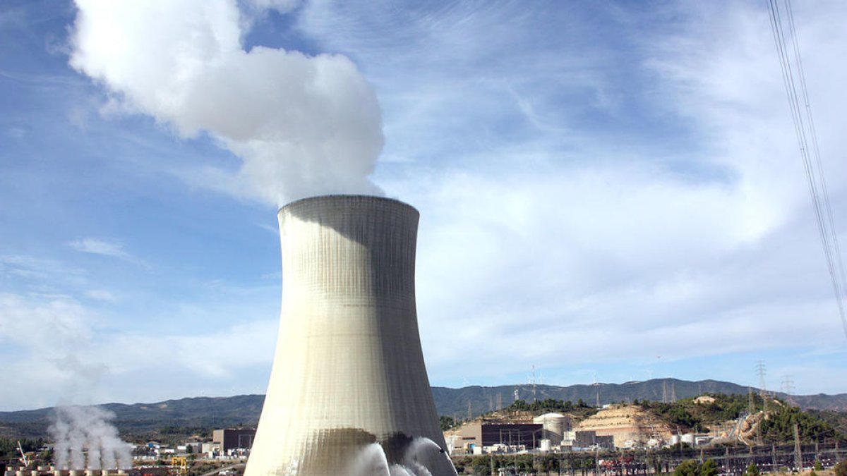 Imatge d'arxiu de la Central Nuclear d'Ascó