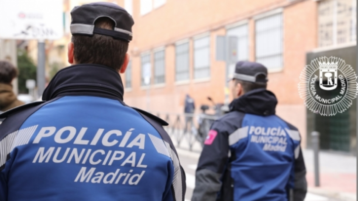 Imatge d'arxiu de la Policía Municipal de Madrid.