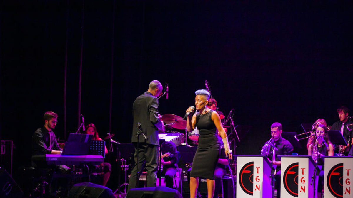 Imatge del concert celebrat ahir al Teatre Metropol.