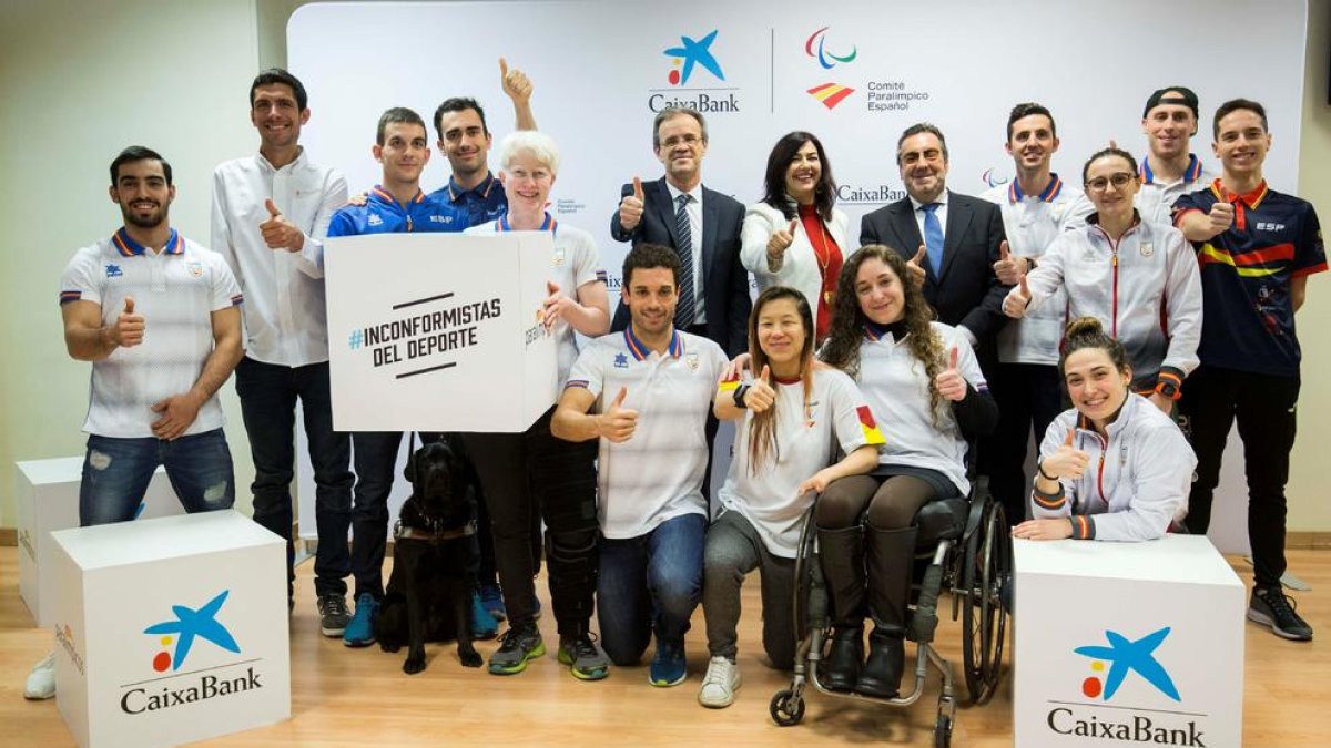 CaixaBank dará becas a los deportistas paralímpicos españoles para que puedan prepararse para Tokio 2020.