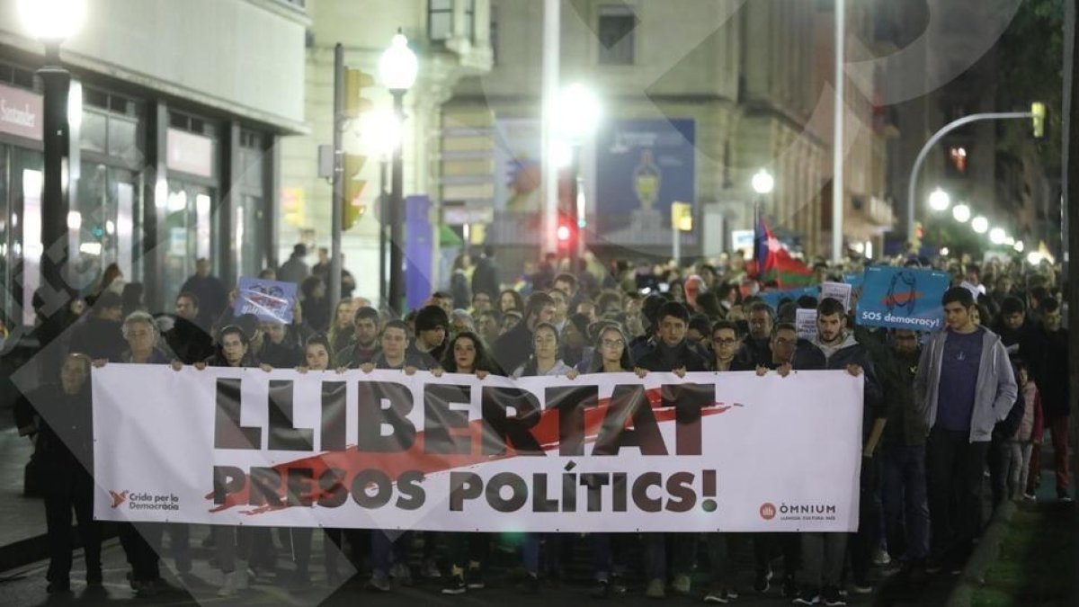 Manifestació del 8-N a Tarragona.