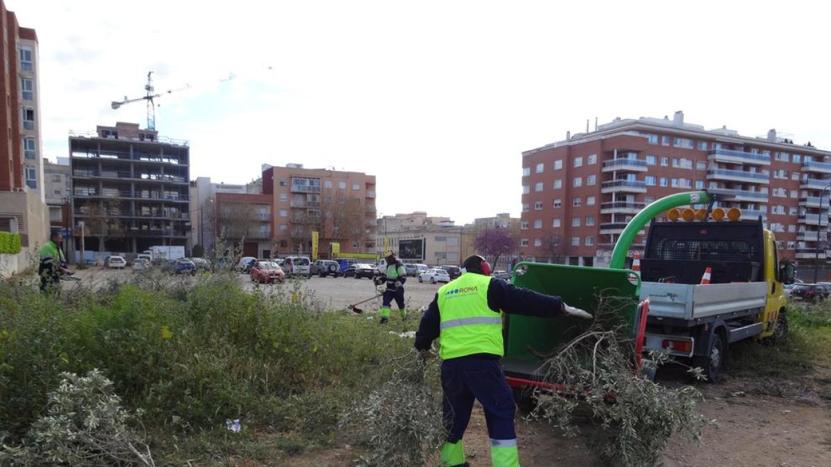 Les obres del nou pàrquing s'han iniciat aquest dilluns.