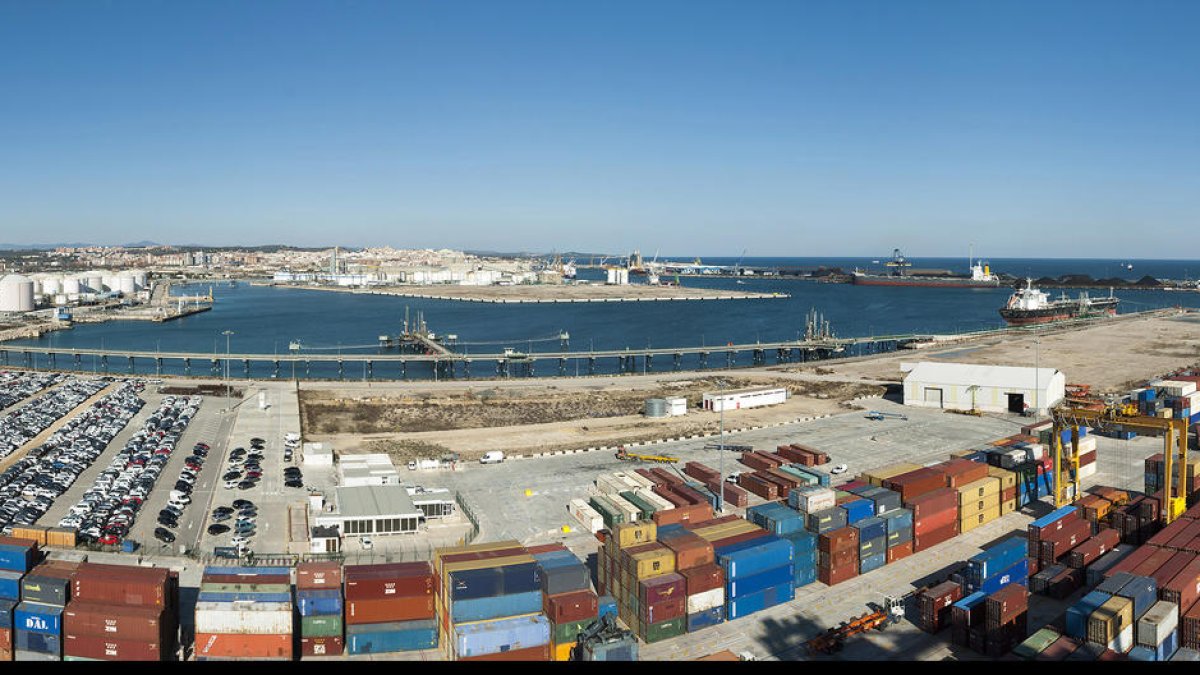 Imatge general del Port de Tarragona.