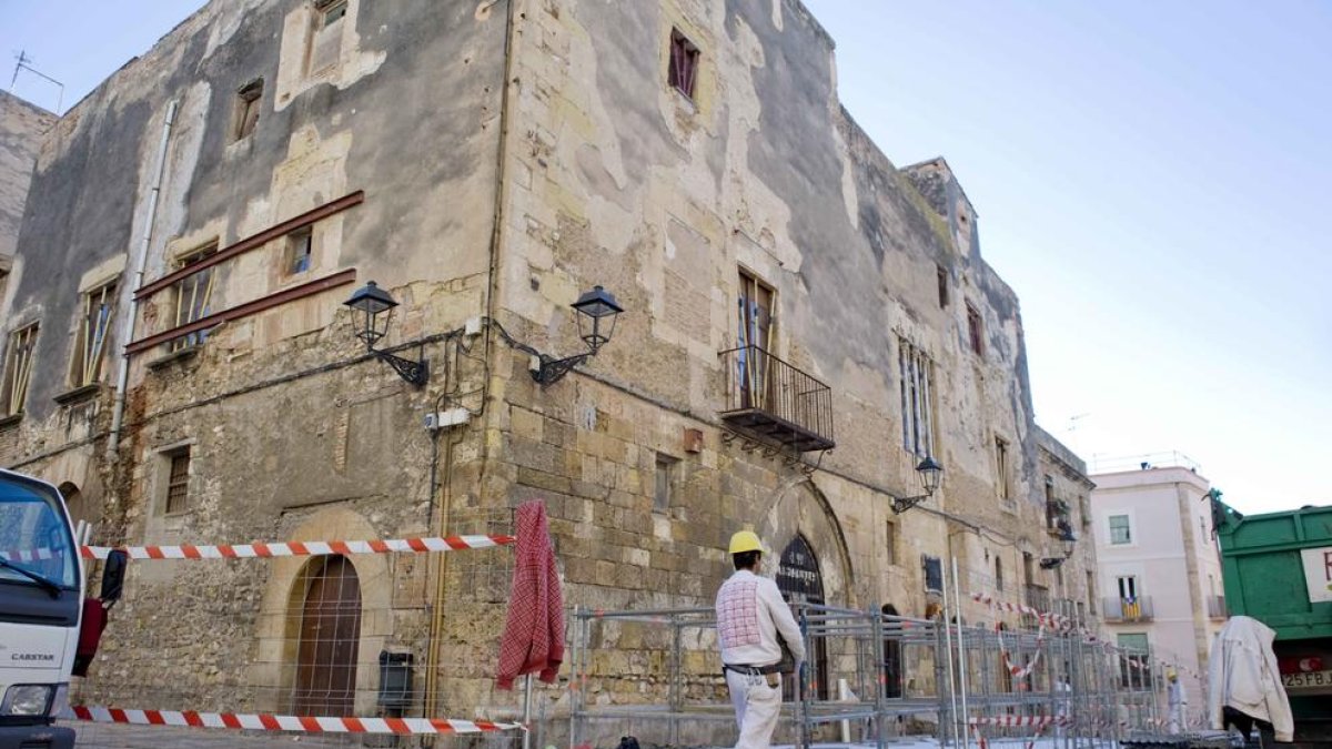 Imagen de archivo de Ca l'Ardiaca, donde una promotora aragonesa quiere hacer un hotel de cinco estrellas.
