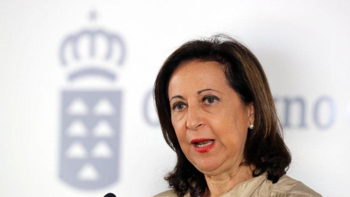 La ministra de Defensa en funcions, Margarita Robles EFE.