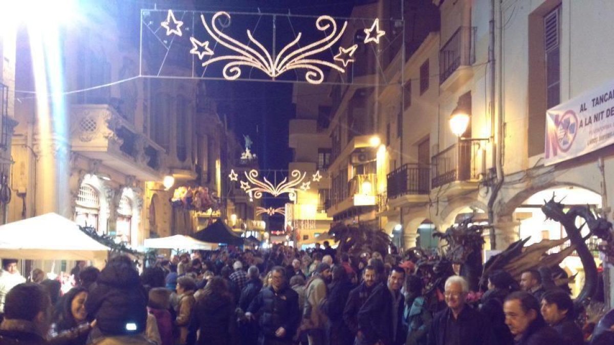 Imagen de una edición pasada de la Feria de santa Llúcia de l'Arboç