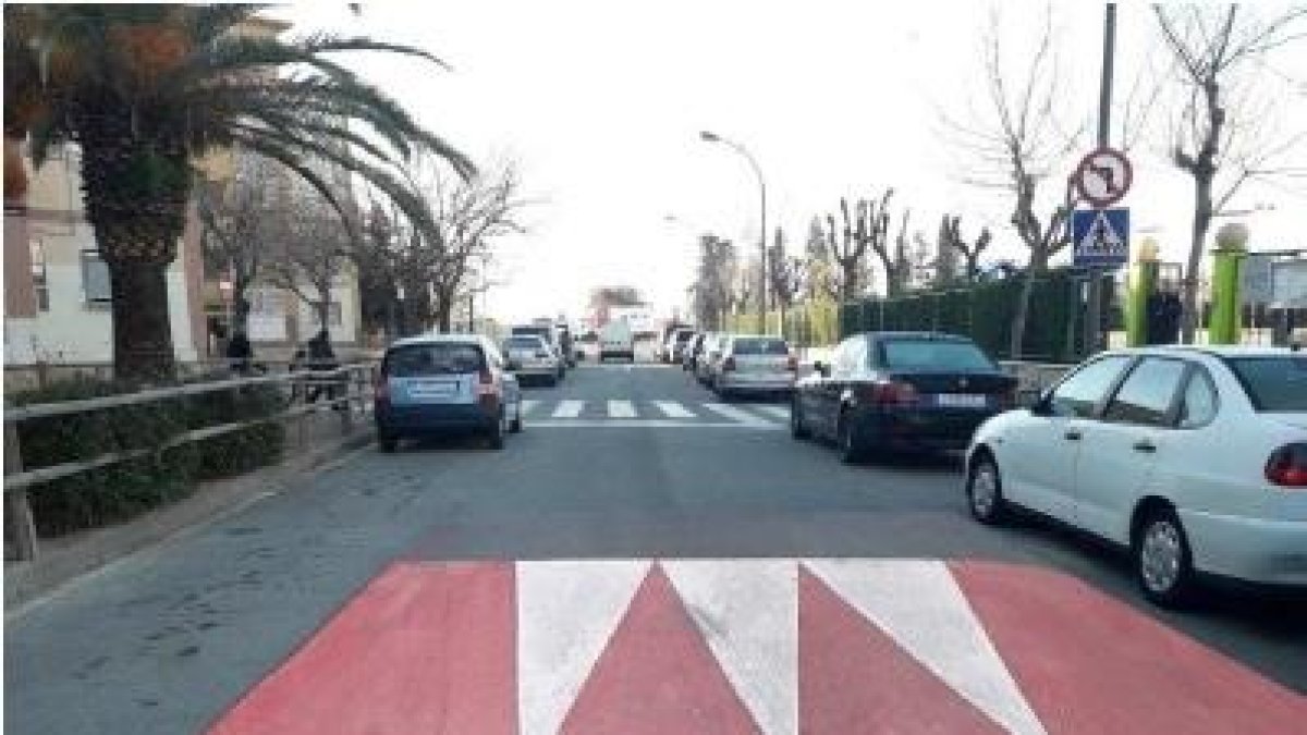 Se colocarán reductores de velocidad tipo lomo de asno en ocho calles.