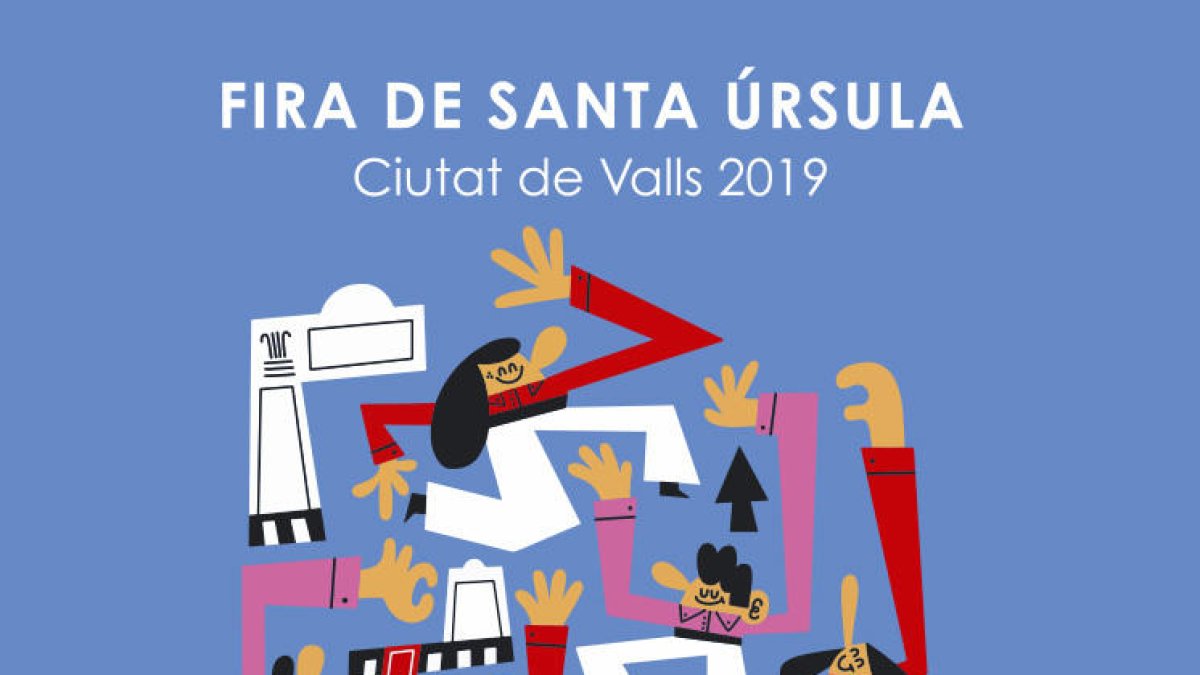 Cartell de Santa Úrsula 2019 de Valls.