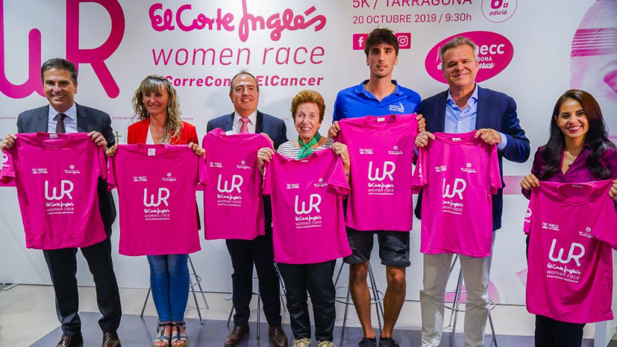 Algunos de los responsables que velarán para que la sexta Women Race sea mejor que la de las ediciones anteriores.