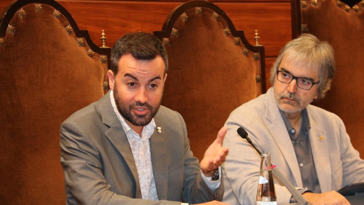 Pla mitjà de Lluís Soler, alcalde de Deltebre i fins ara vicepresident 2n a la Diputació de Tarragona.