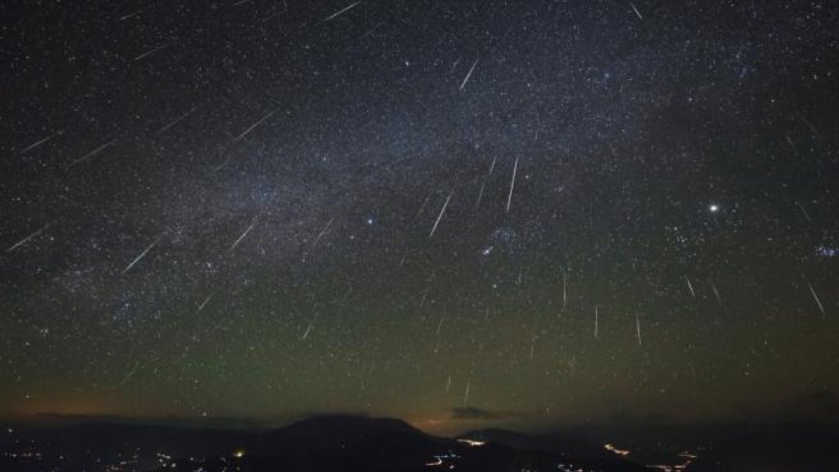 Imagen de las Gemínidas del año pasado.