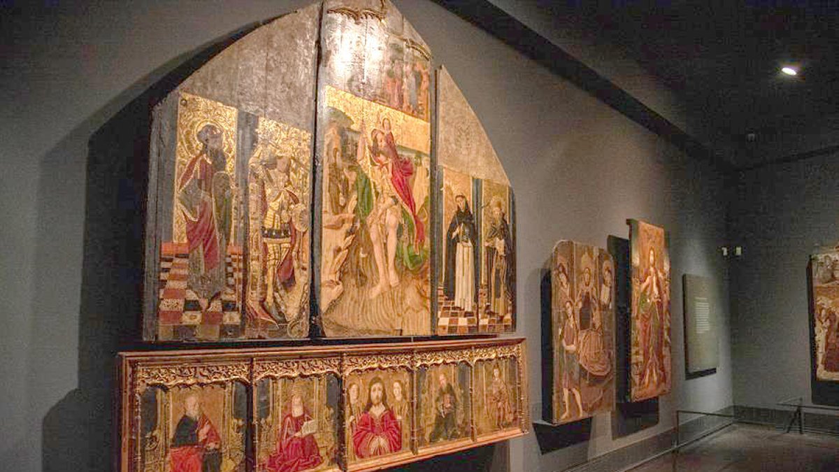 Una de les obres del Museu Diocesà de Lleida en litigii.