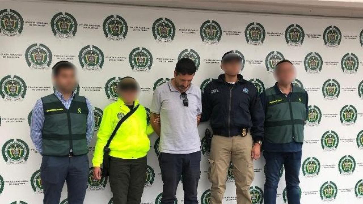 El líder de la organización fue detenido en Colombia.