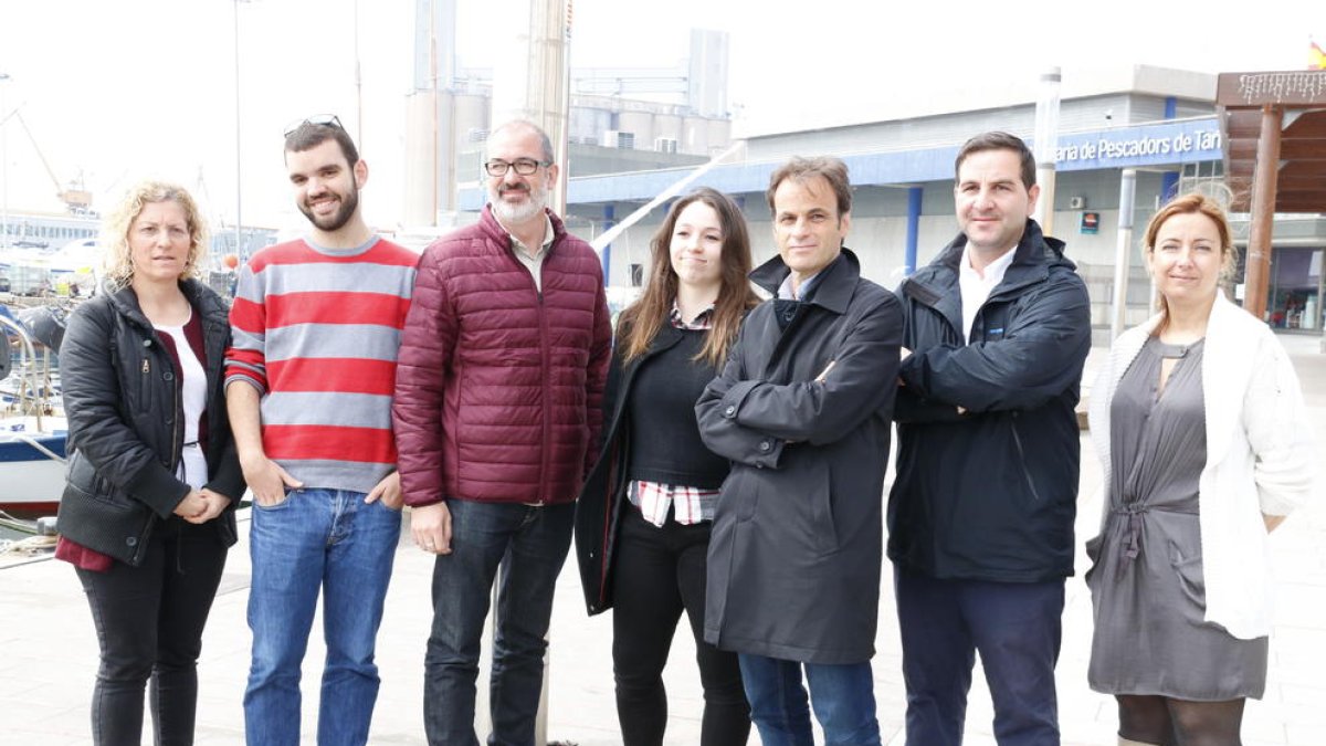 La candidatura de En Comú-Podem en Tarragona a las elecciones del 28-A.