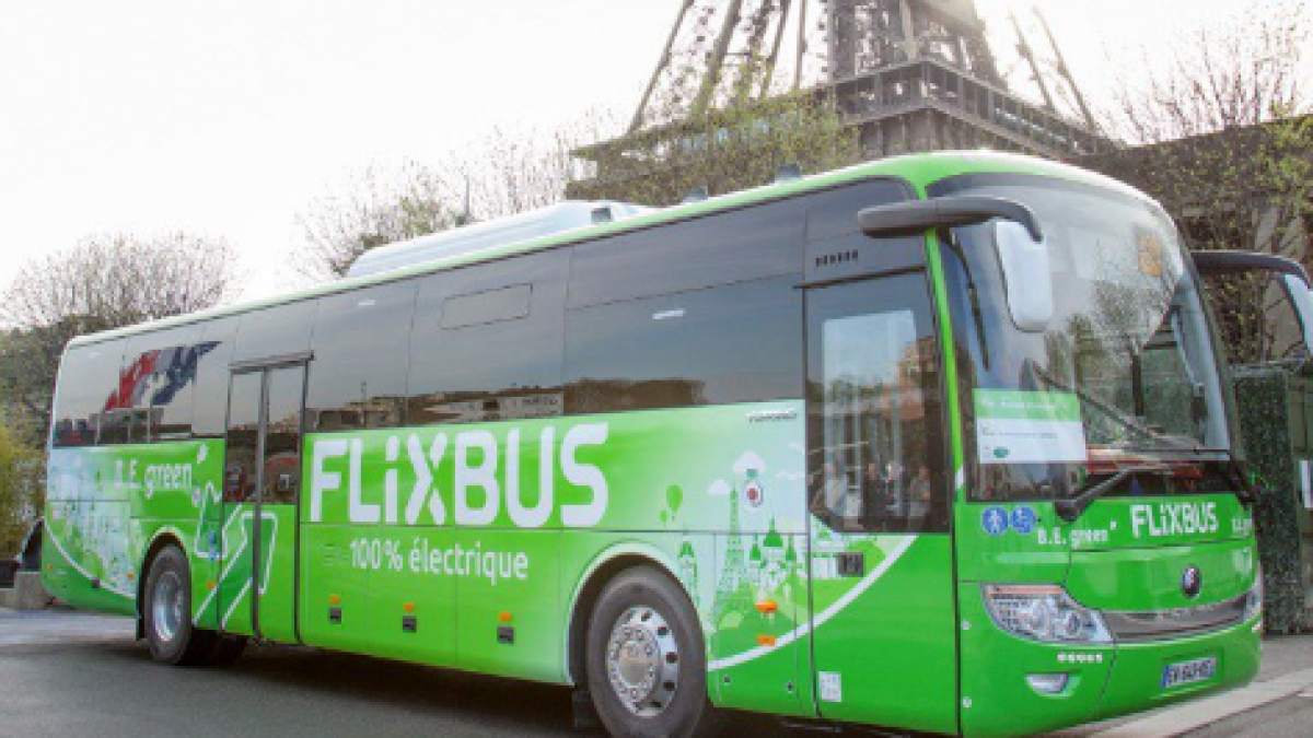 IMatge d'arxiu d'un autocar de la companyia Flixbus.