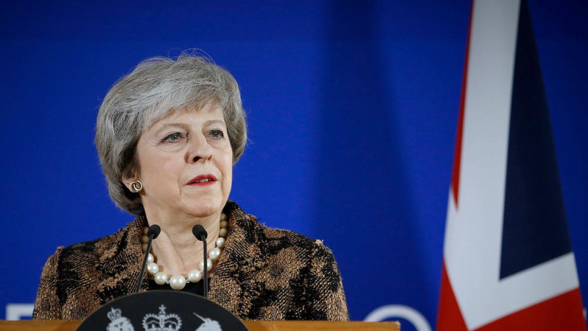 La primera ministra británica Theresa May, en una imagen de archivo.