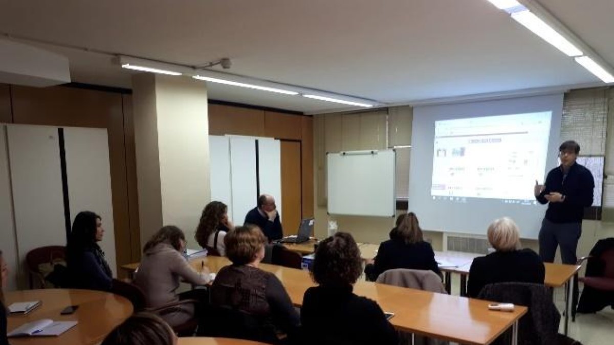 Imagen de la presentación en Tarragona