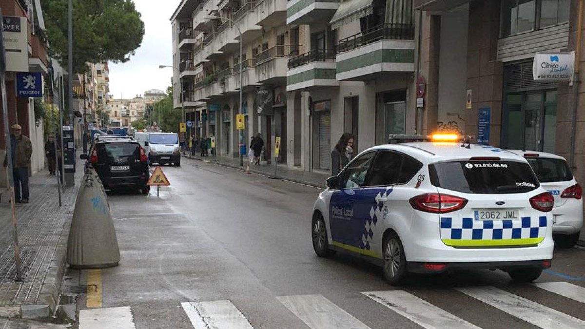 La detenció del conductor la va realitgzar la policia local de Vilanova i la Geltrú.