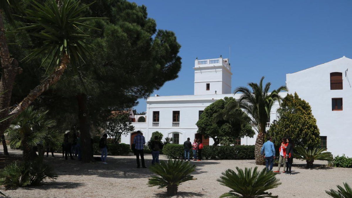 Pla obert de Mas Miró a Mont-roig del Camp.