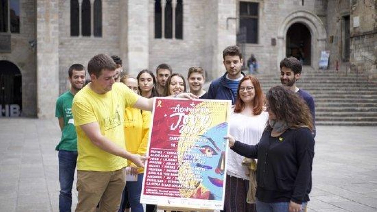 Els responsables de l'Acampada Jove revelen el cartell de l'edició del 2019 el 28 de maig.
