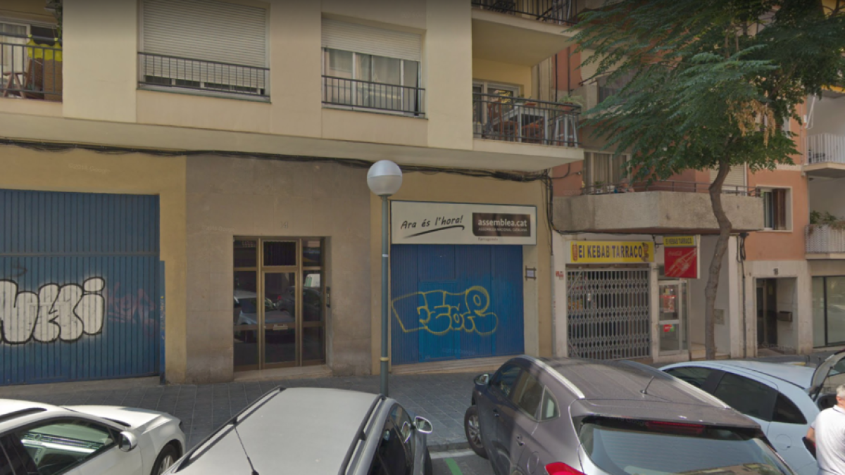 El local de la ANC en Tarragona.