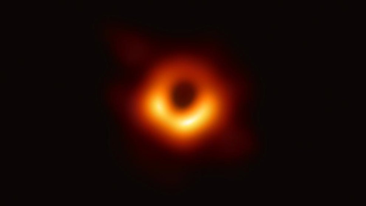 La primera imagen de un agujero negro.