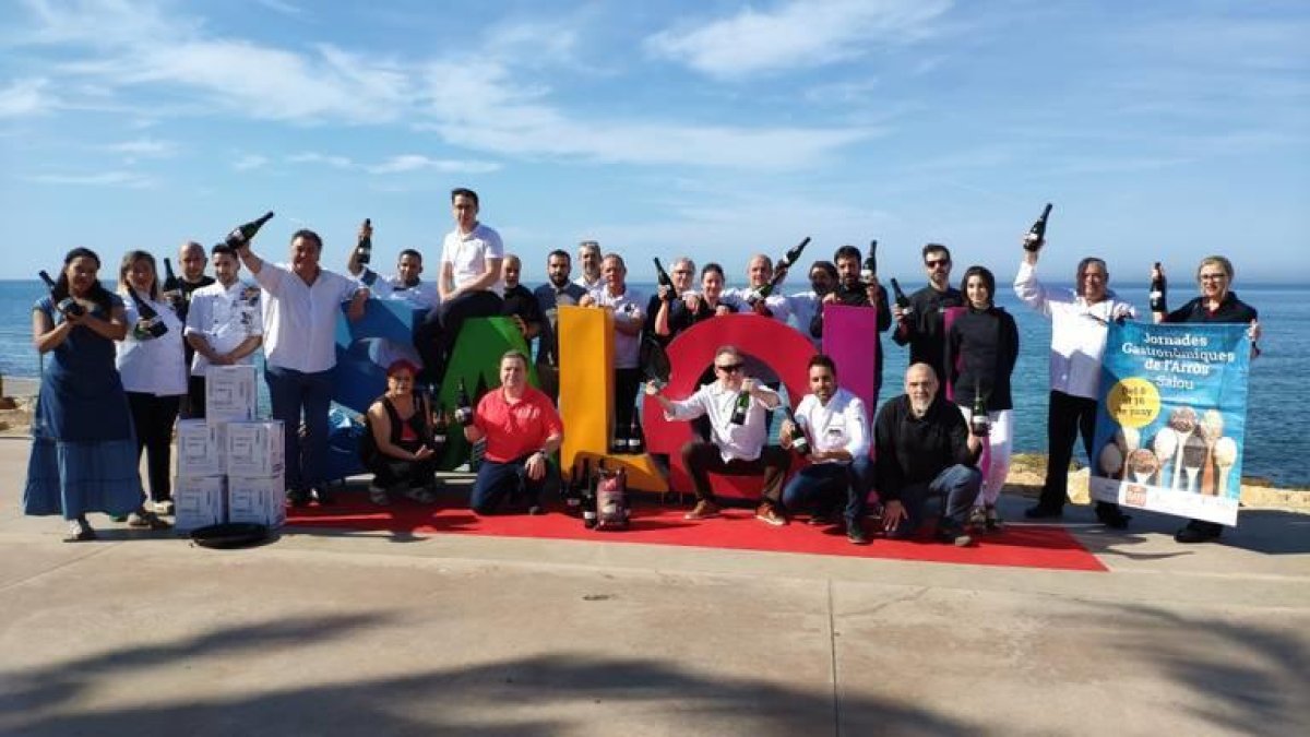 Los participantes de las Jornadas durante su presentación.