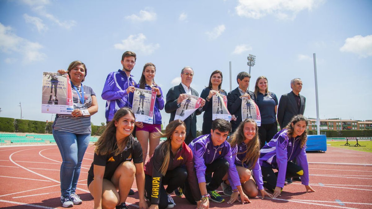 Algunos de los atletas que participarán en los campeonatos