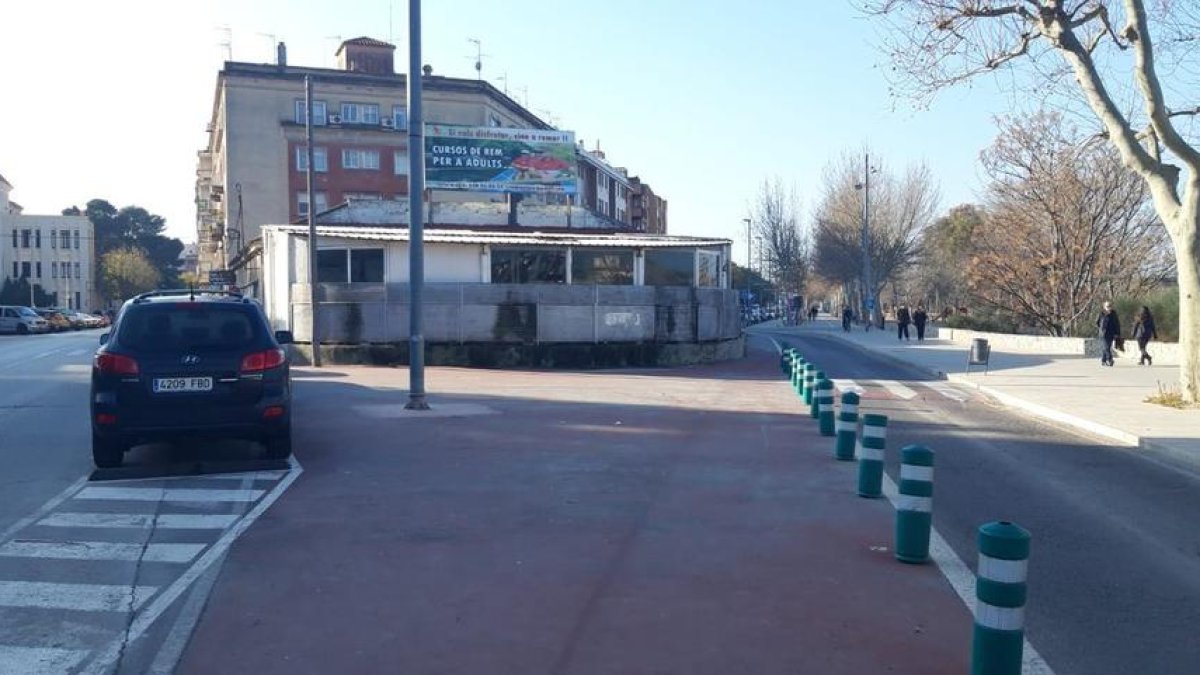 La actual calle Miquel Massip se convertirá en zona de peatones y de bicicletas.