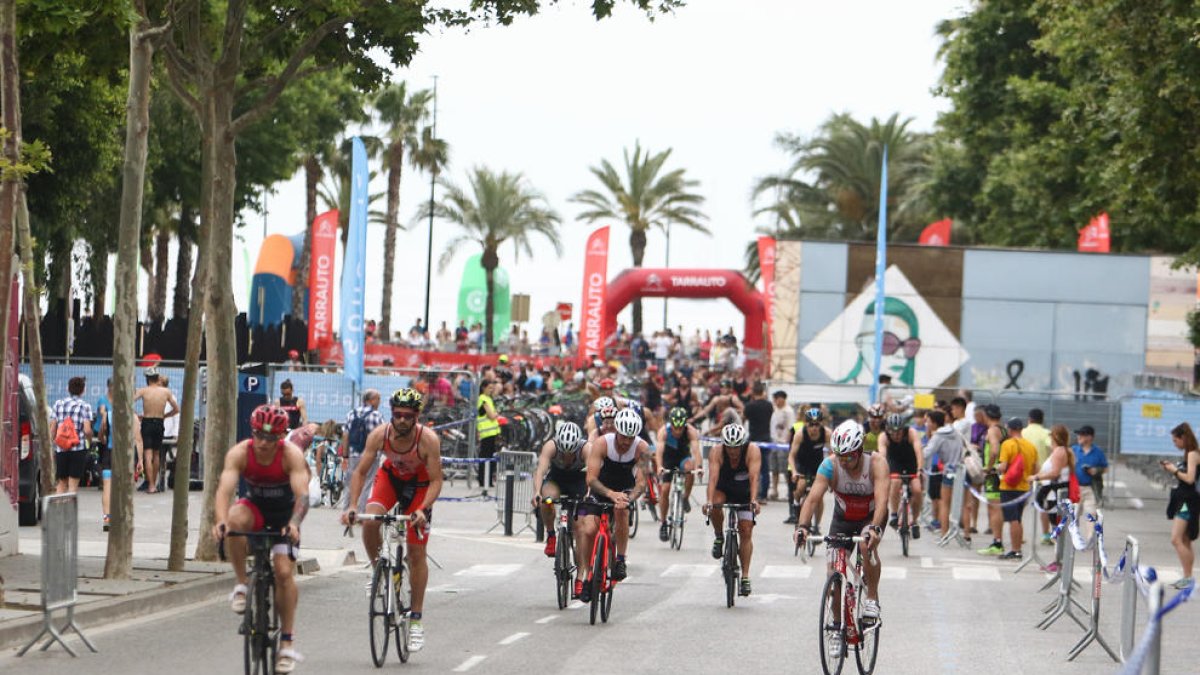 Imagen del Triatlón de Cambrils.