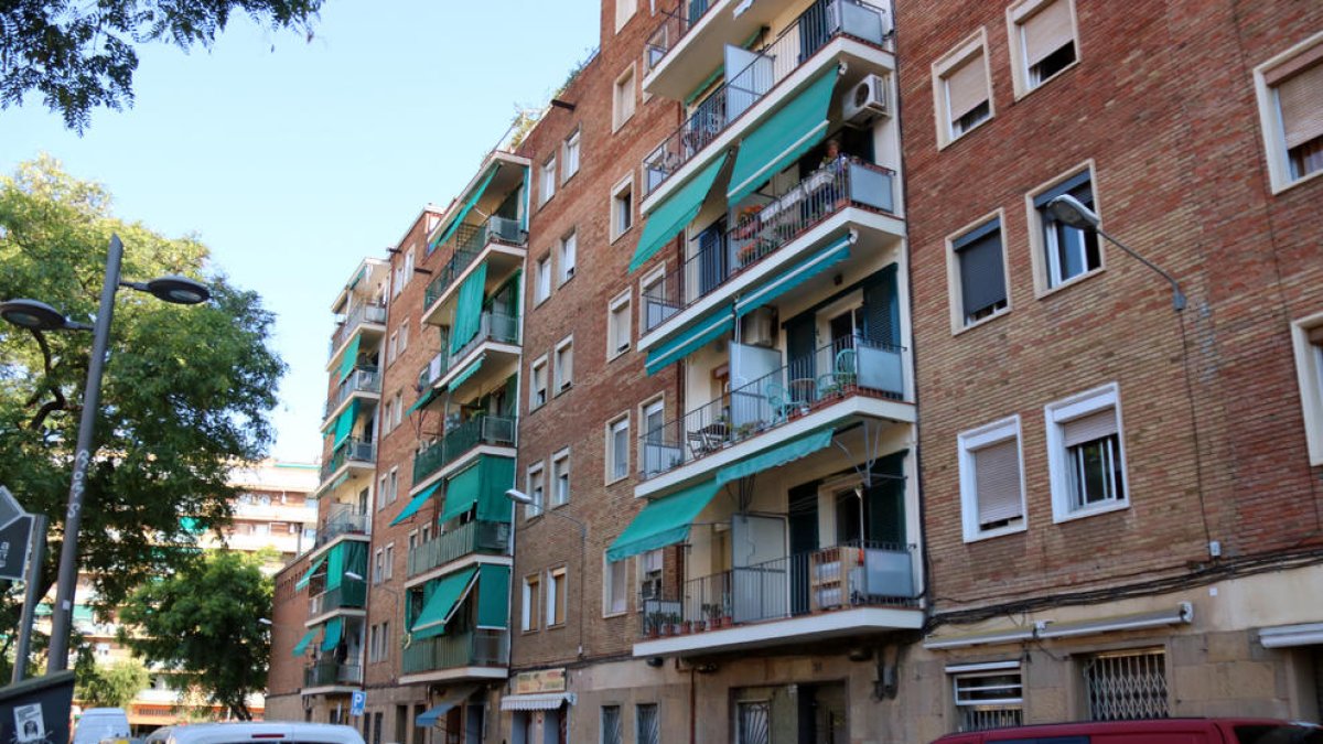 Edificio donde se han encontrado los cuerpos del matrimonio.