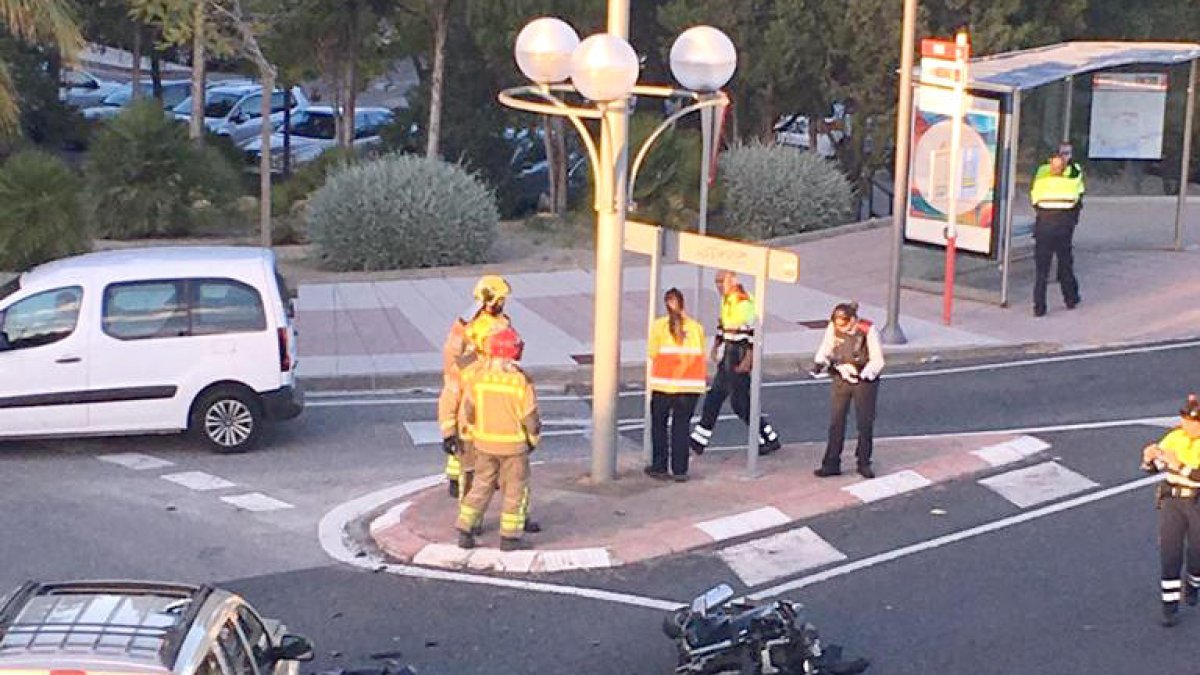 Imagen de un accidente mortal que tuvo noviembre del año pasado en Cala Romana.