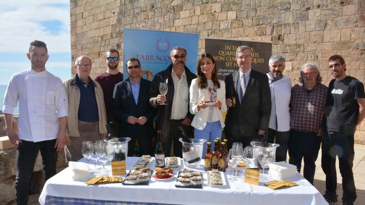 Imatge de la presentació de la 22a edició de les jornades gastronòmiques Tarraco a Taula.