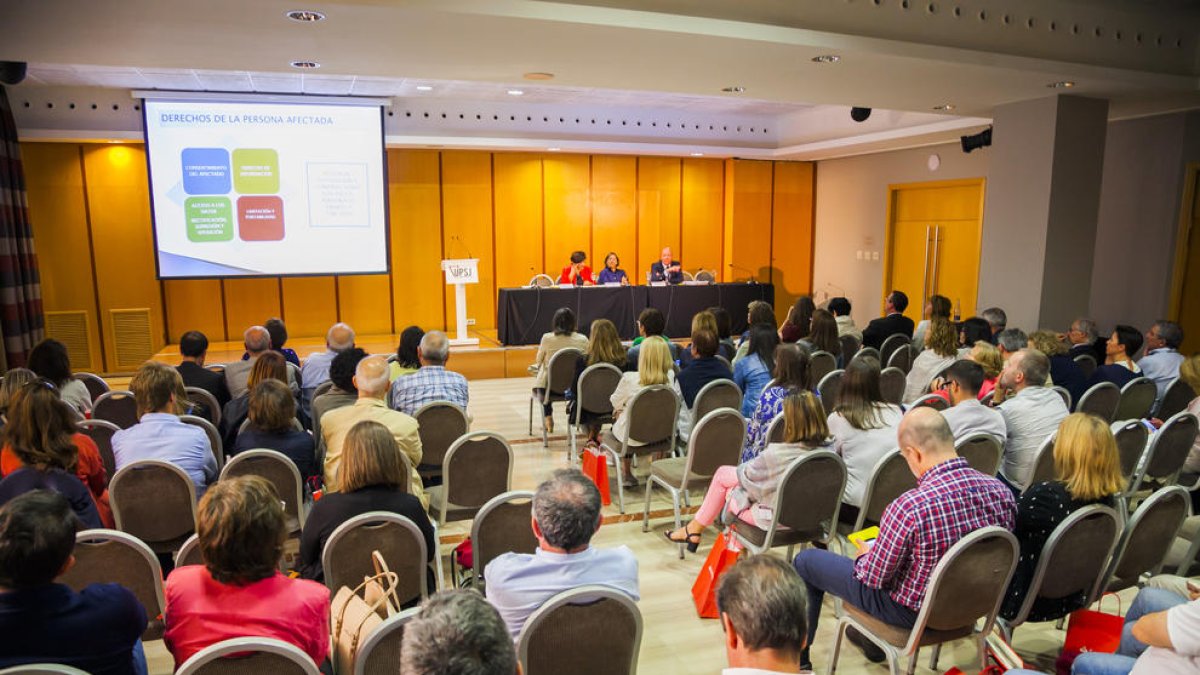 Un momento de las jornadas de ayer, que tuvieron una muy buen acogida.