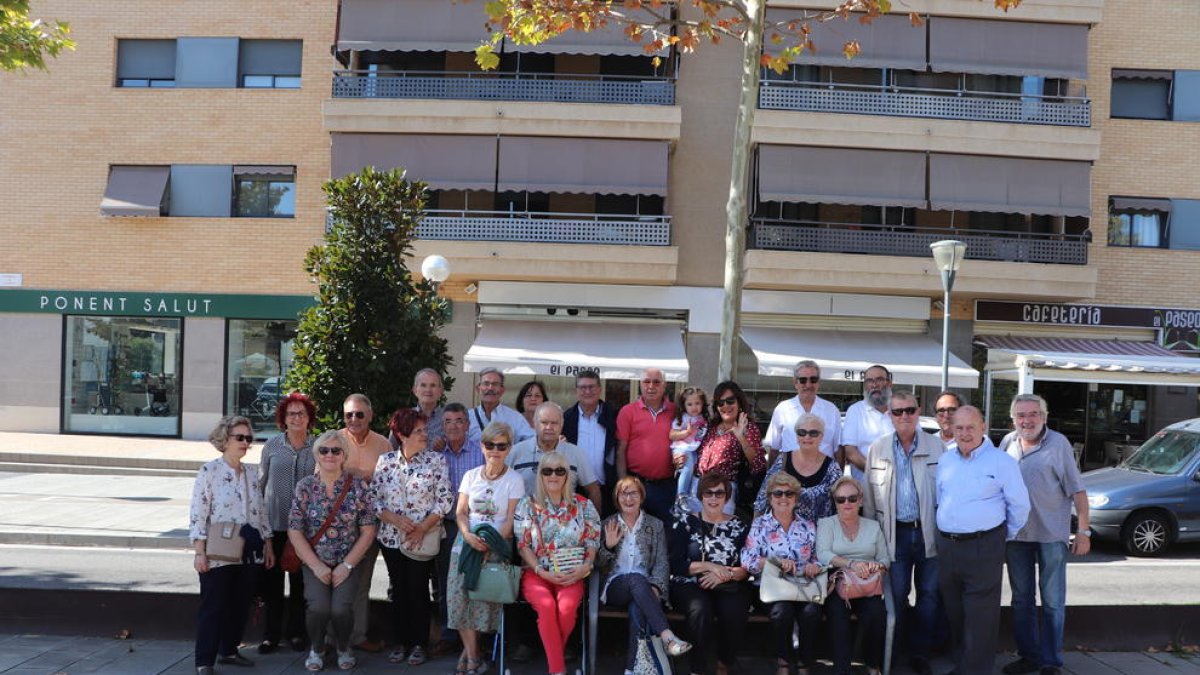 Els integrans del San-Jo que s'han reunit aquest 2019.