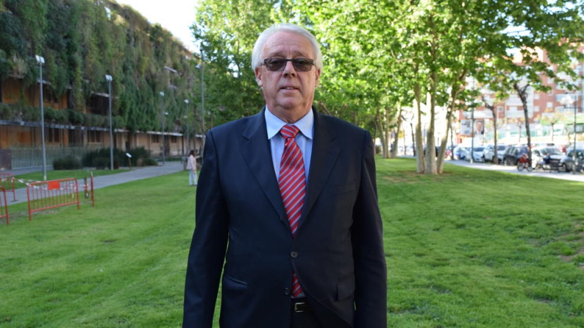 Magí Pallarès, alcalde de Sant Jaume i candidat al Senat.