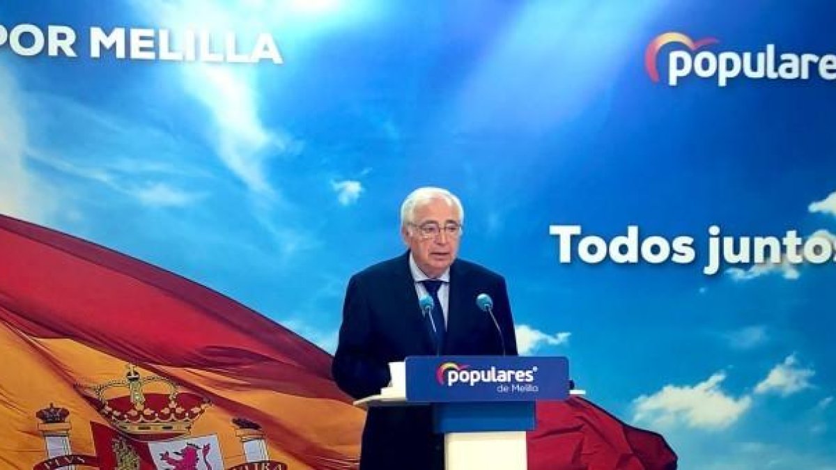 El president de Melilla pel PP, Juan José Imbroda.