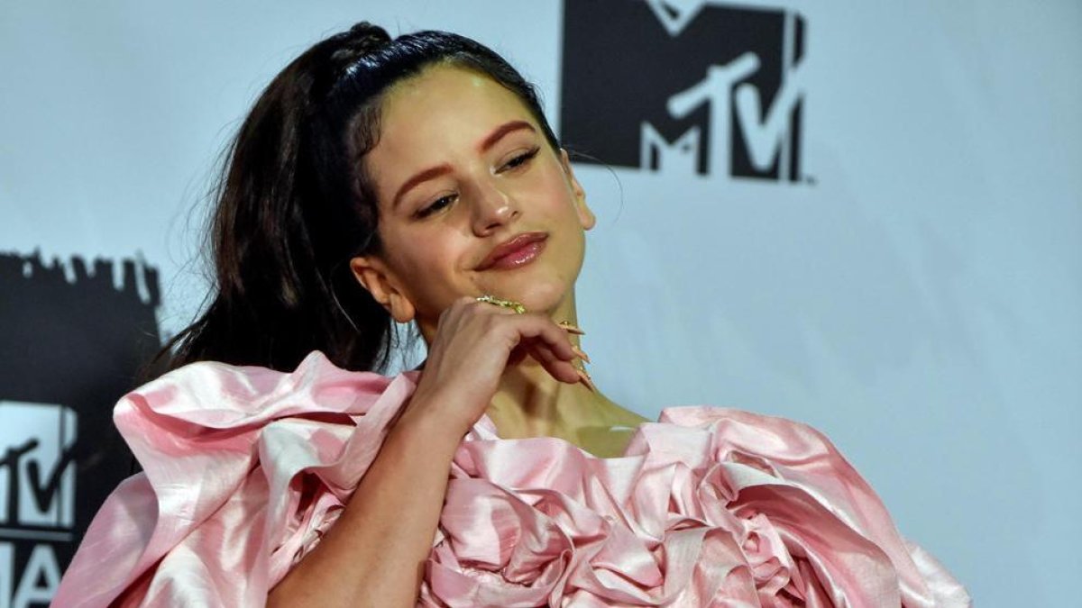 Rosalia en los MTV 2018.